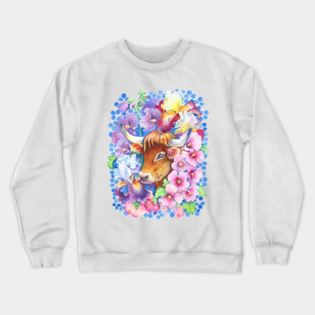 Year of the Ox Crewneck Sweatshirt by annabucciarelli